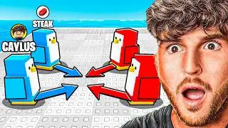 DUO ROBLOX KNOCKOUT w/ STEAK