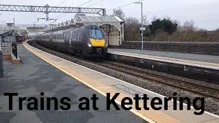 Trains at Kettering ( MML ) 29/12/25