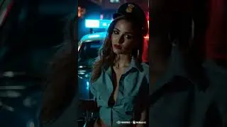 🔥 Badass Cop in Action! #shortsvideo #activelifestyle #model