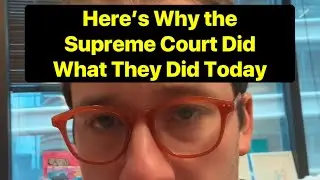 Here’s Why the Supreme Court Did What They Did Today With TikTok