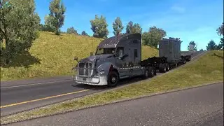 American Truck Simulator | Heavy Container Truck Fast Delivery
