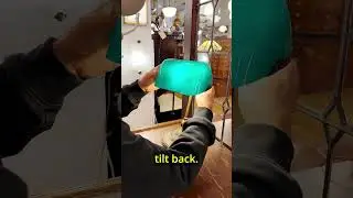 Rare Find! Great Condition 1900's Antique Bankers Lamps.