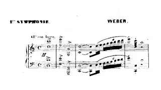 Carl Maria von Weber &ndash; Symphony No.1, in C major