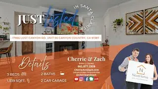 𝐉𝐔𝐒𝐓 𝐋𝐈𝐒𝐓𝐄𝐃 &bull;17965 Lost Canyon Rd. Unit 66 Canyon Country, CA&bull; 𝐁𝐘:: 𝐂𝐇𝐄𝐑𝐑𝐈𝐄 & 𝐙𝐀𝐂𝐇