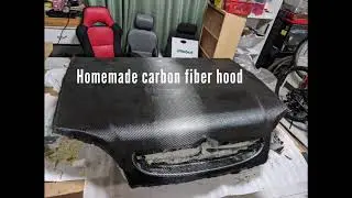 Homemade Carbon Fiber Hood