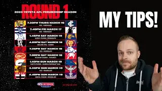 My AFL 2023 Round 1 Tips!