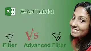 Difference between filter and auto filter in excel, learn with hany&tech