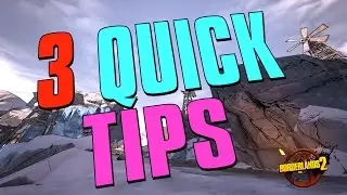 BORDERLANDS 2 - 3 QUICK TIPS - LASCAUX GLITCH - EASY AMMO - FAST TRAVEL