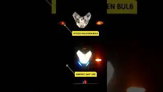 LED indicators VS HALOGEN indicators on bajaj pulsar ns 160 bs6