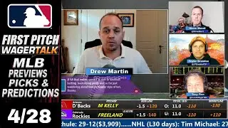 MLB Predictions & Picks Today: Expert Baseball Betting Advice and Tips  | First Pitch April 28