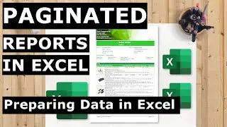 Preparing Data in Excel (course: FREE Professional & Paginated Excel Reports without Power BI)