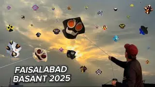 Faisalabad Basant🪁2025 || On Top#basant2025 #kitevlogs