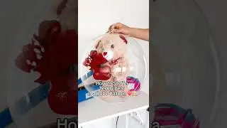 How to Stuff a Teddy Bear in a Bobo Balloon | Balloon Decoration Tutorial 🎈