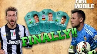 FIFA 16 MOBILE IOS / ANDROID FINALLY A GREAT BLUE CARD!!