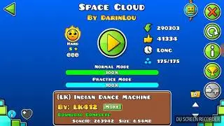 (Awesome Level) Space Cloud by DarinLou - Geometry Dash 2.11