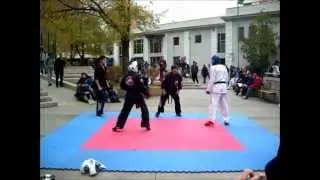 COMBATE PUNTO KENPO V/S TAEKWONDO