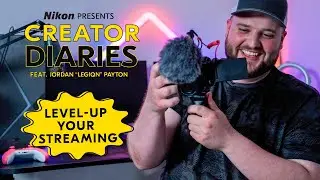 Nikon Creator Diaries | LIVE Q&A with Streamer LEGIQN aka Jordan Payton