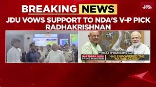 JDU Backs NDA's Vice President Pick CP Radhakrishnan; Nitish Kumar Extends Support