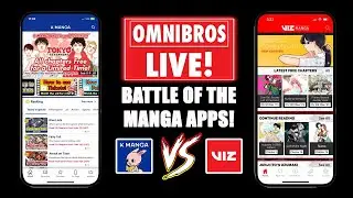 VIZ MEDIA APP VS K MANGA!