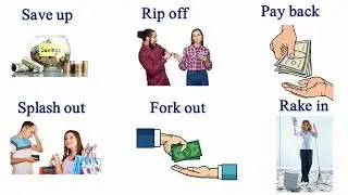 English Vocabulary | Phrasal Verbs for money | Vocabulary With Pictures  Phrasal Verbs