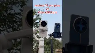 realme 12 pro plus vs Vivo X200 pro 🤯 #vivo   #shorts #moon #photography #trending