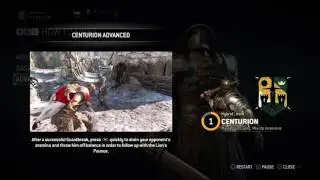 For Honor Centurion advanced moves