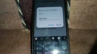 how to block number in realme 11x 5g mobile