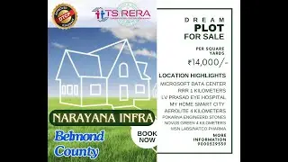 Villa Size Plot For Sale Near Microsoft Data Center Kongaguda Village Shad Nagar