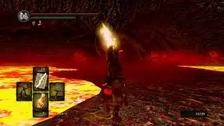 Dork Souls Solo   Talking to pyromancer lady and exploring lava ville for items and stuff  9/30/2021