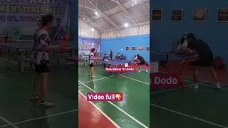 DiSmash di Blok diiringi control ciptakan Reli , ending Akhir nya TopSpin 👍🏓#ipl  #video #bola