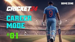 Cricket 24 Career Mode Part 1 | Creating My Player | Road to Team India 🇮🇳