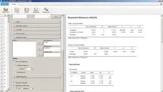 Repeated Measures ANOVA tutorial JASP