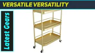 This All Iron Storage Cart is the Best Multi-Use Shelf for Your Home!