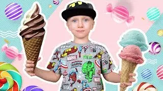 Вечеринка мороженого | Веселый Челлендж для мороженого | Ice cream party | Fun Ice cream Challenge 🍦