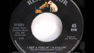 JESSE PEARSON I Got A Feelin' I'm Falling BELGIAN POPCORN 45 rpm