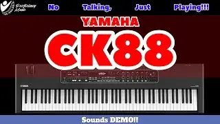 Yamaha CK88 Sounds Demo: No Talking, Just Playing!!
