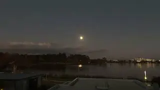 Sunset to Moonrise over Hamilton Lake ￼