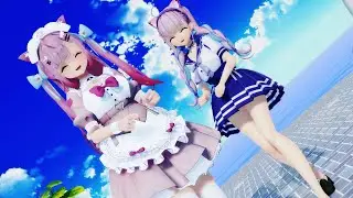 【MMD】  恋のミュージックアワー/Love Music Hour  【結城さくな＆湊あくあ】