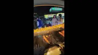 Urban Food Stall | Chicken Skewer Grilling Workflow | Real-Time Cooking Livestream