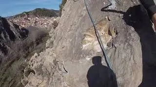 Vía ferrata La bárbara Pipistrellus CMP
