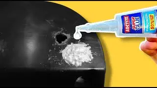 Save Money by Fixing Your Own Broken Plastic With Super Glue Baking Soda