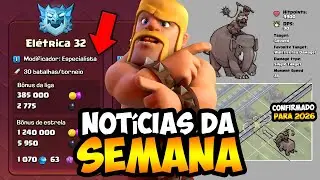 REDUÇÃO NA QUANTIDADE DE ATAQUES NA RANQUEADA E NOVA TROPA CONFIRMADA PRA 2026 NO CLASH OF CLANS!