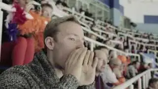 Short Tracker Robert Seifert and his best friend @ the Olympic Winter Games in Sochi 2014
