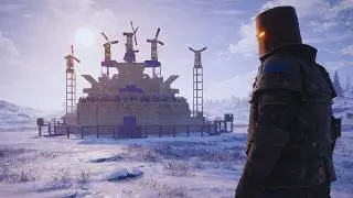 Rust | Building a UNRAIDABLE SOLO FORTRESS in the SNOW