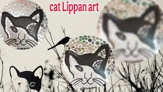 🎨🐈 Clay Cat Lippan Art | Traditional Mirror Work Wall Hanging | @DELHIGIRLBABITACRAFT 