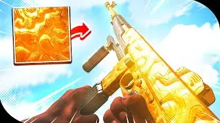 UNLOCKING GOLD CAMO on NEW 