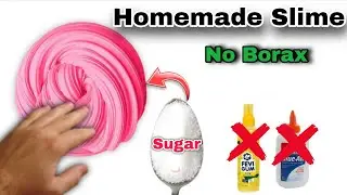No Glue No Borax Homemade Slime @MrExperimentsExtreme #homemade #slime