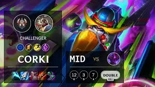 Corki Mid vs Malzahar - EUW Challenger Patch 11.7