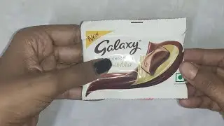 Galaxy smooth milk chocolate review| Unboxing | The view review #Shorts