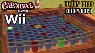 Carnival Games (Wii) - Lucky Cups High Score & All Prizes [Lucky Pass]